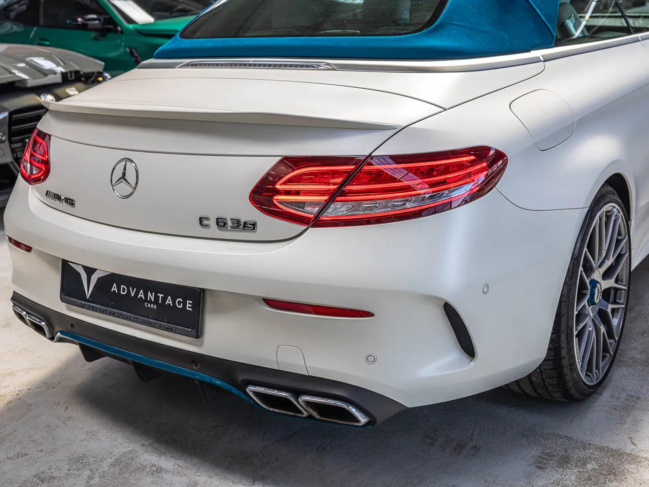 Mercedes Benz C63s Cabrio Edition Blue 1 of 150 — imaginea 11