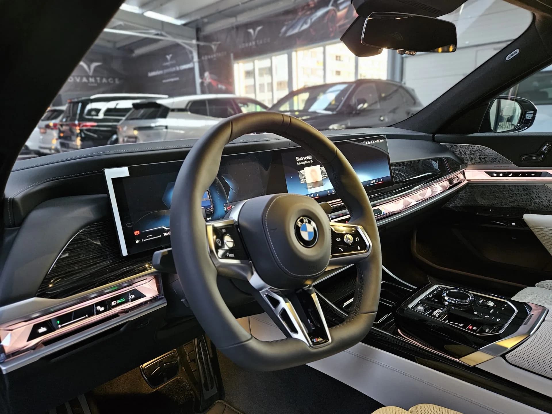 BMW 740d xDrive/M-Sport/BO&W/Sky Lounge — imaginea 13
